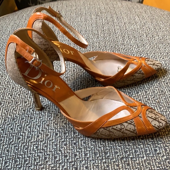 Dior Made In Italy, Dior Monogram, heels! Authentic! - Picture 4 of 12